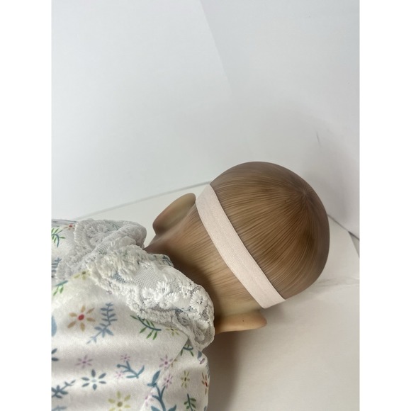 Reborn Style Baby Doll Realistic Newborn Vinyl Cloth Body Blue Eyes - Picture 10 of 11